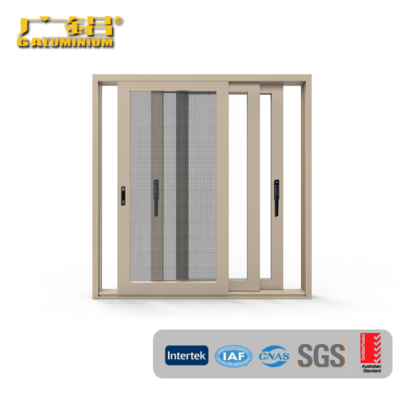 Συρόμενη πόρτα από γυαλί αλουμινίου High End Series - 2 