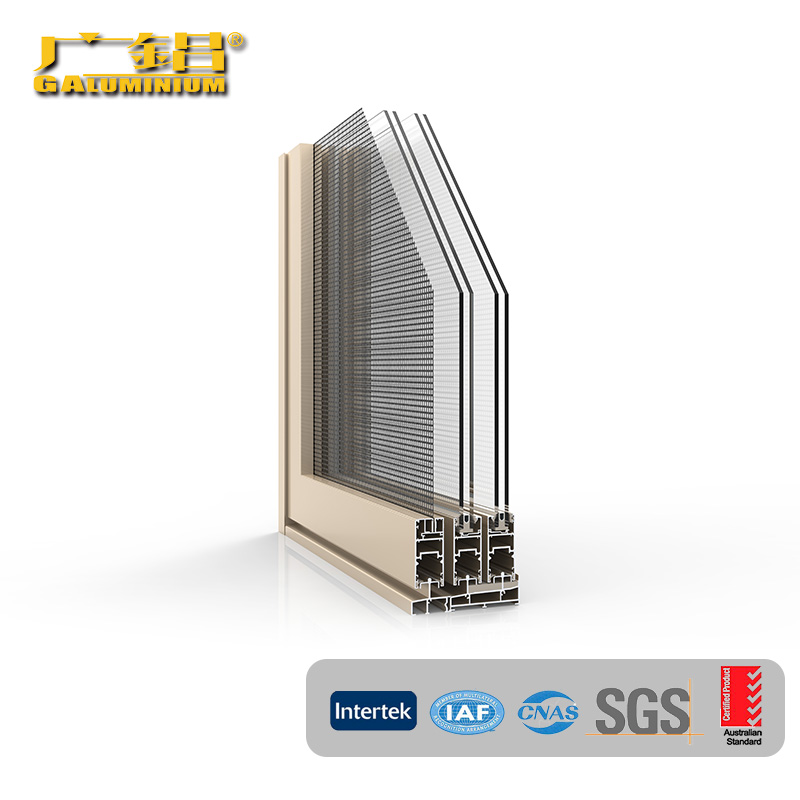 High End Series aluminum glass sliding door - 4
