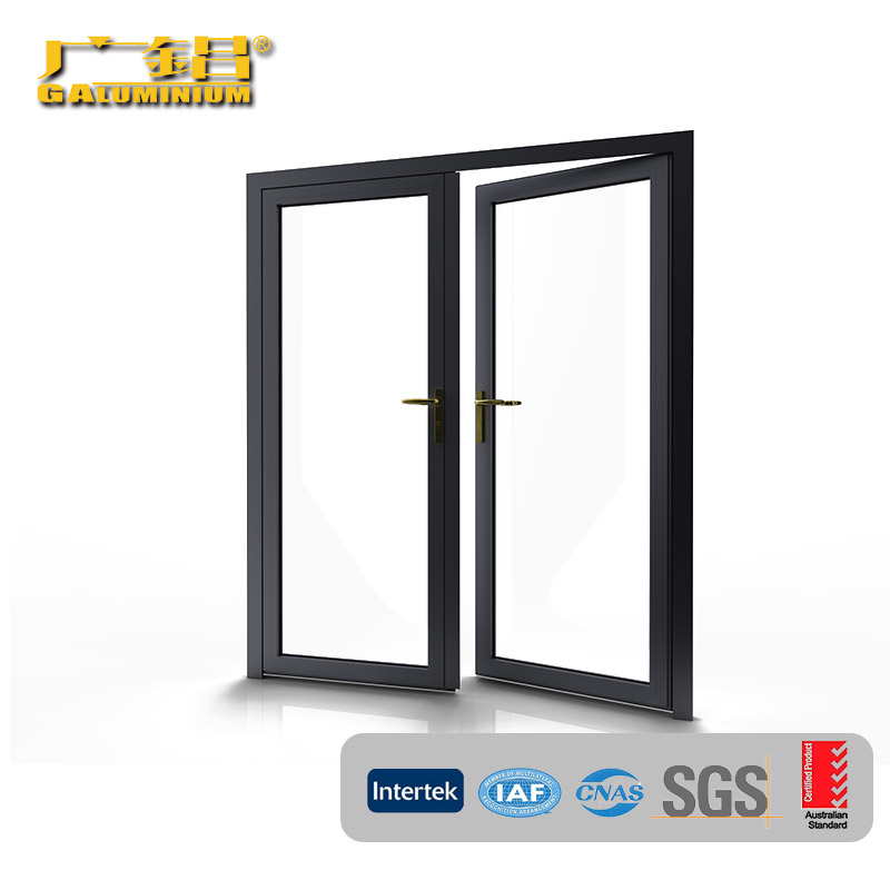 Πόρτα με κασετίνα αλουμινίου με επίστρωση οικιακής σκόνης - 0