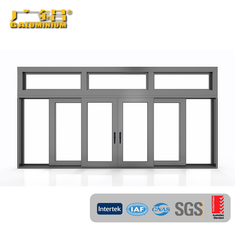 Lifting Sliding Door with Double Glass for Commercial Buildings - 4