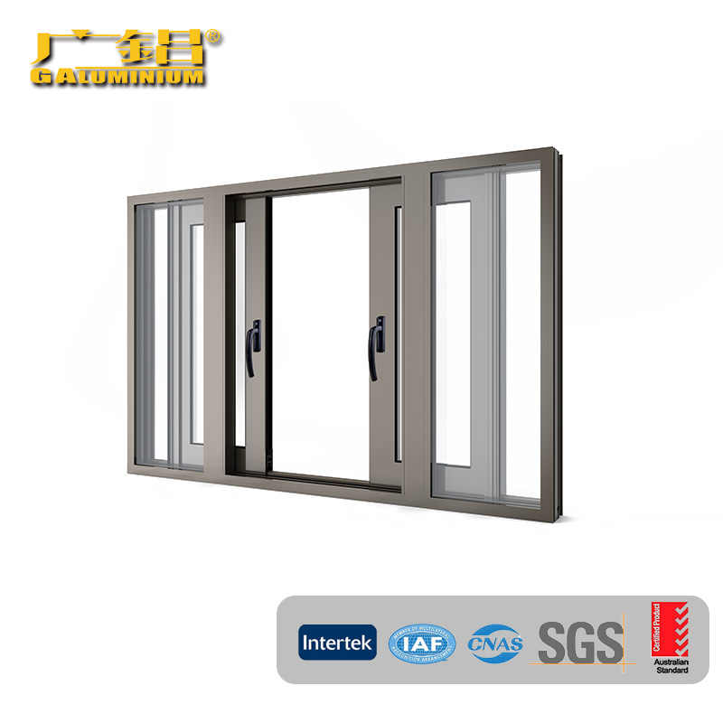 Συρόμενη πόρτα ανύψωσης αλουμινίου με θερμικό διάλειμμα - 1
