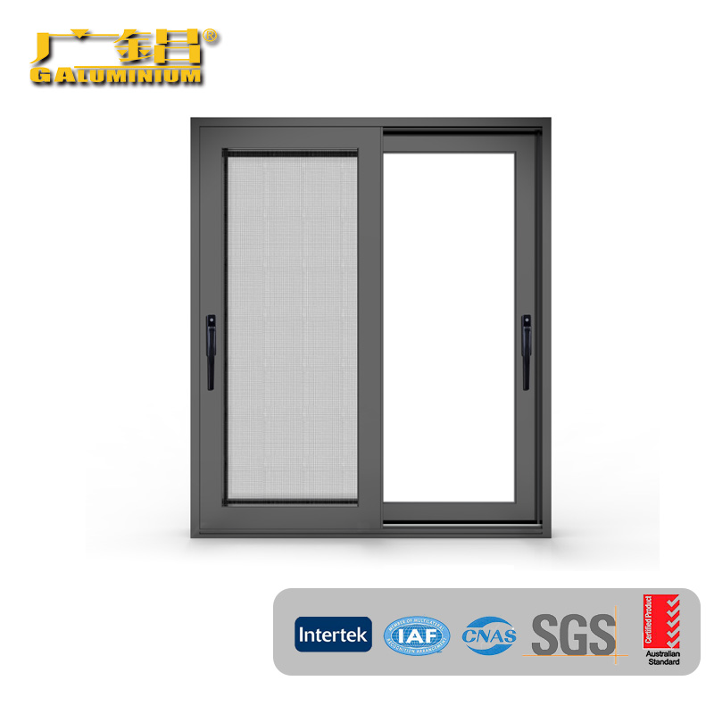 Συρόμενη πόρτα ανύψωσης αλουμινίου με θερμικό διάλειμμα - 4 