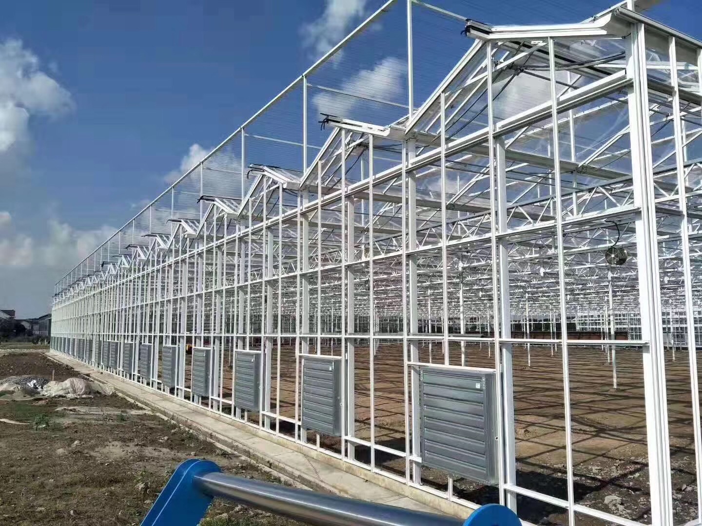 Venlo greenhouse hot dip galvanized steel structure