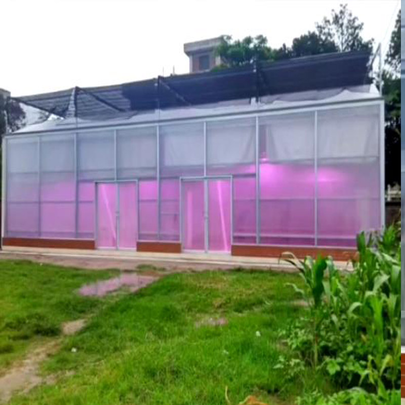A PC greenhouse compleated, thanks for customer from Bangladesh