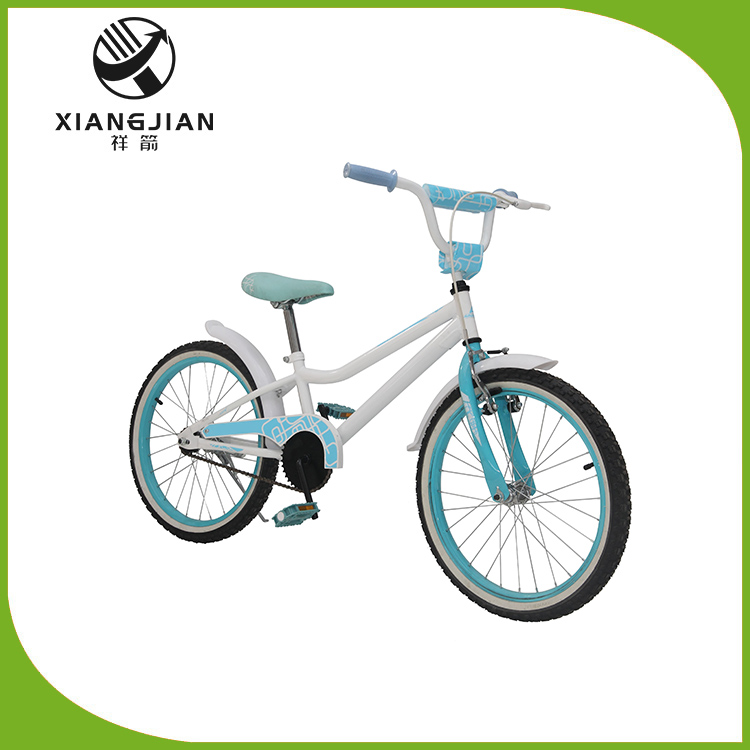 Bicicletă pentru femei, de 20 inch, alb și albastru - 2 