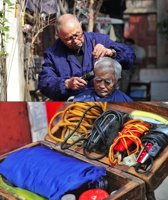 Free haircuts for 80-year-olds for 62 years