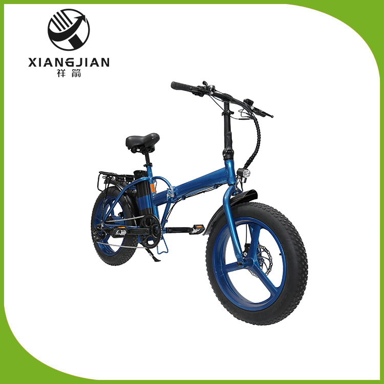 48V Magnesium Alloy Integrated Wheel Electric Bike - 2