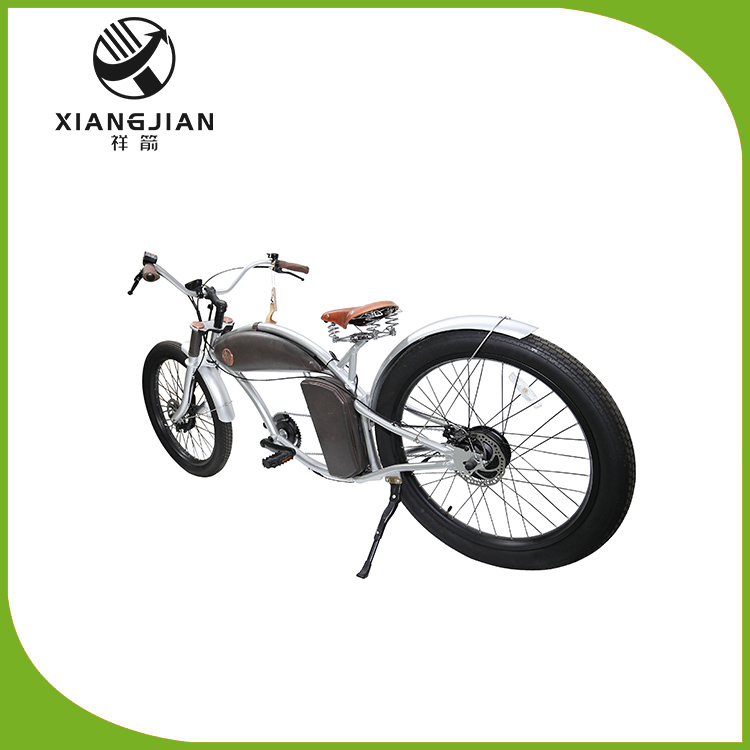 Bicicletă electrică grasă cu baterie detașabilă - 3 