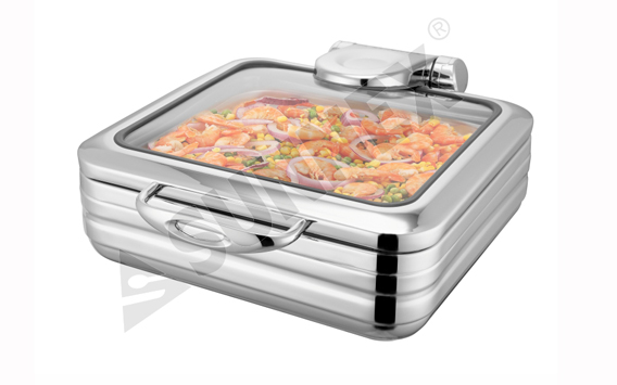 Introduction of Rectangular Stainless Steel Induction Chafer
