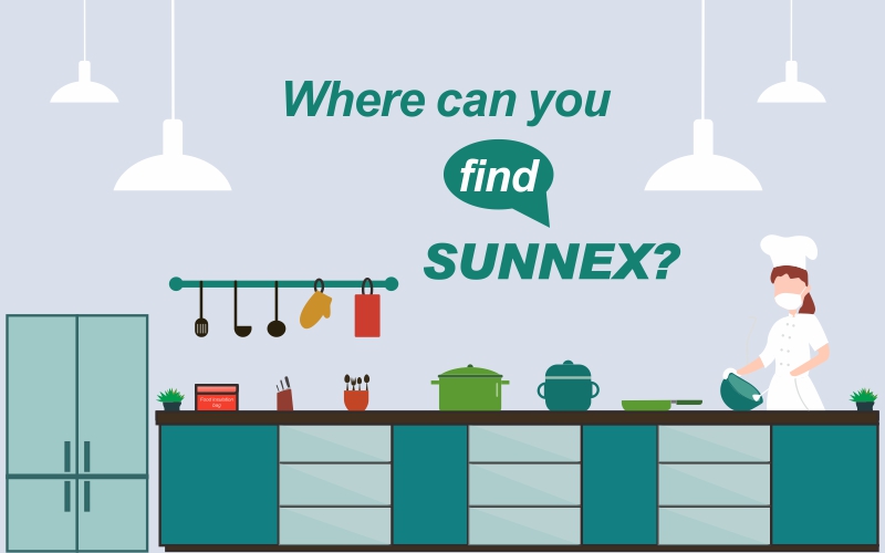 Waar vind je SUNNEX?