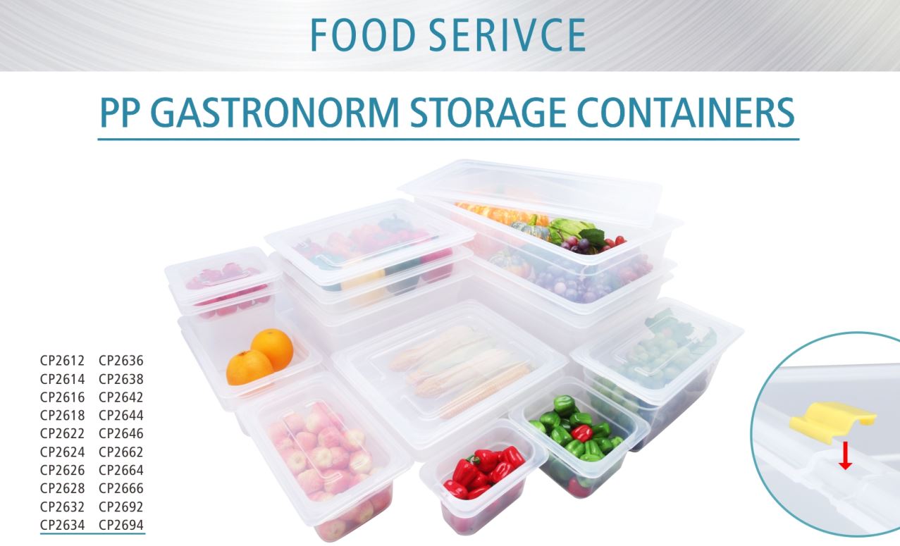 SUNNEXs PP gastronorm containere