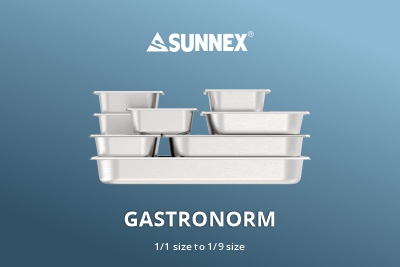 Sunnex High Quality Gastronorm pan வருகிறது