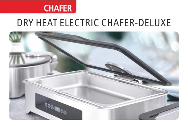 SUNNEX Chafer electric pentru căldură uscată - Deluxe