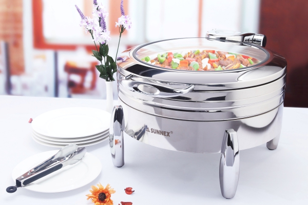 SUNNEX Deluxe Sicily Chafing Dish