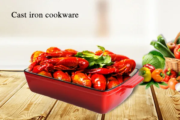 Square Casserole Baking Pan na May Griddle Takip