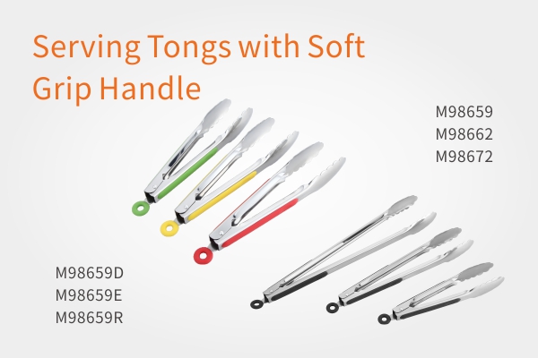 Sunnex colourful food tongs for different Choice