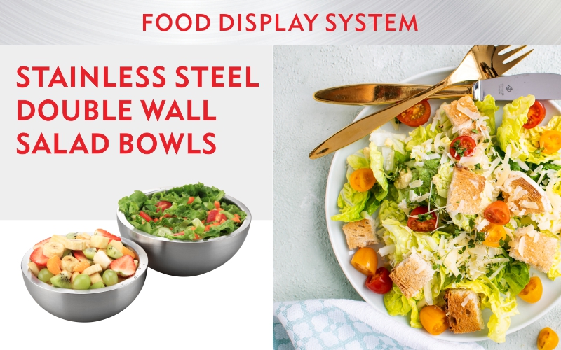Sunnex Stainless Steel Salad Bowls