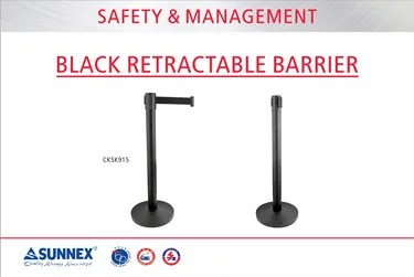 Pagpapanatiling nasa linya ang mga customer----SUNNEX Retractable Barrier