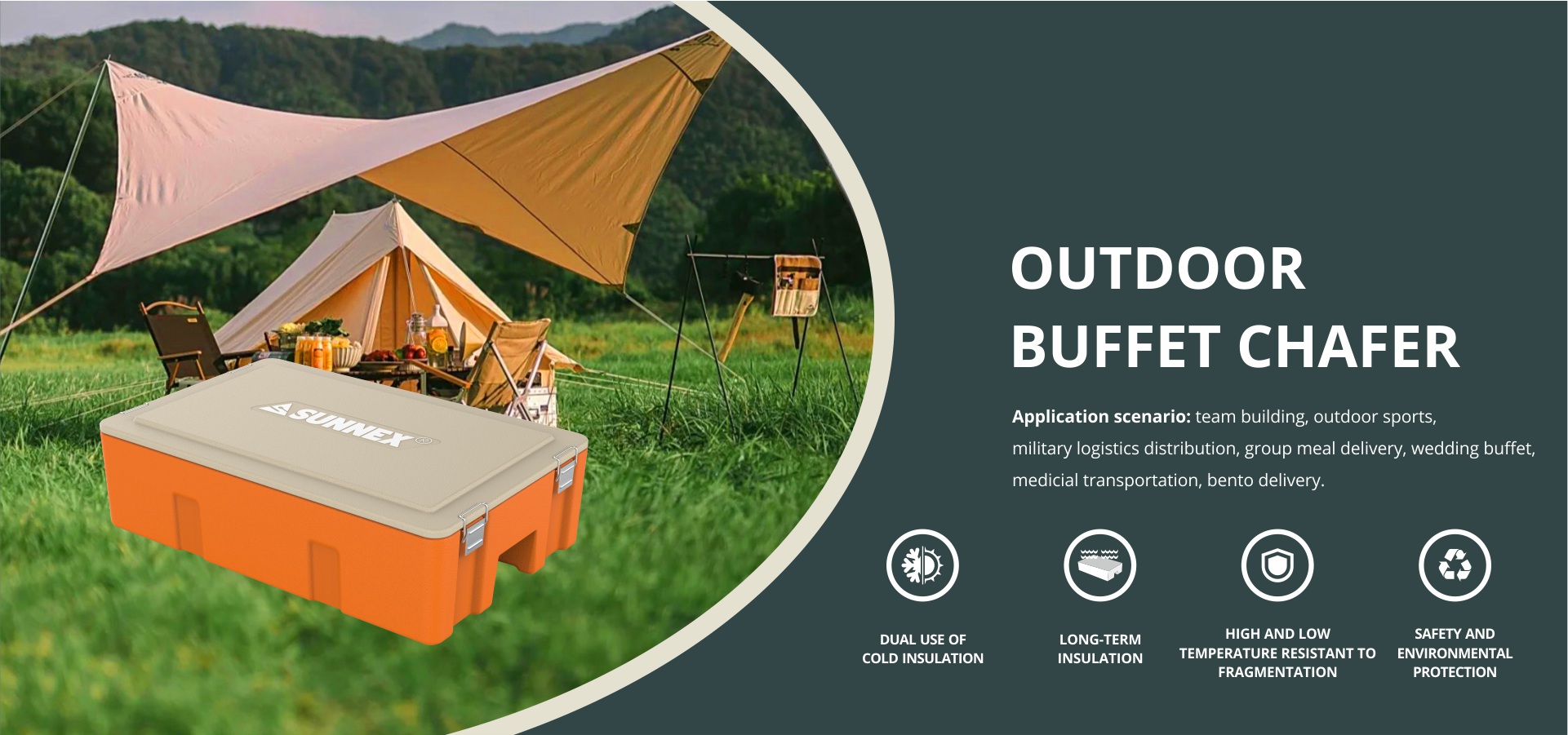 Outdoor Buffet Chafer