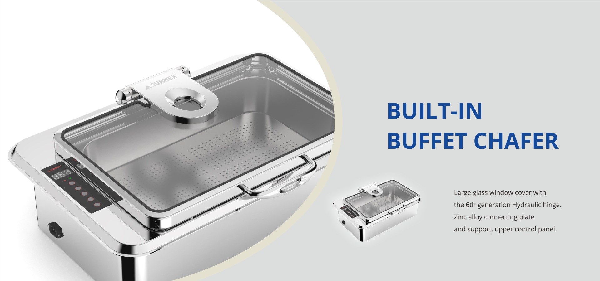 Built-in na Buffet Chafer