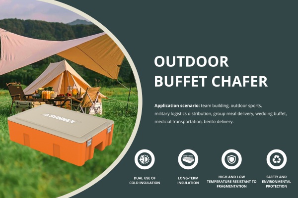 SUNNEX Neuer Artikel - - Outdoor-Buffet-Chafer