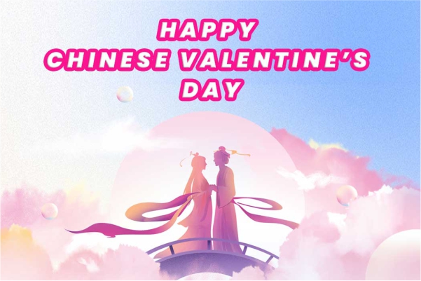Chúc mừng ngày lễ tình nhân Trung Quốc
