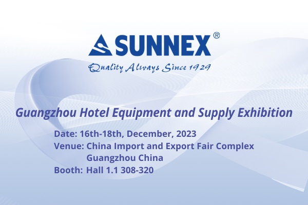 Exposição de equipamentos e suprimentos para hotéis SUNNEX Guangzhou