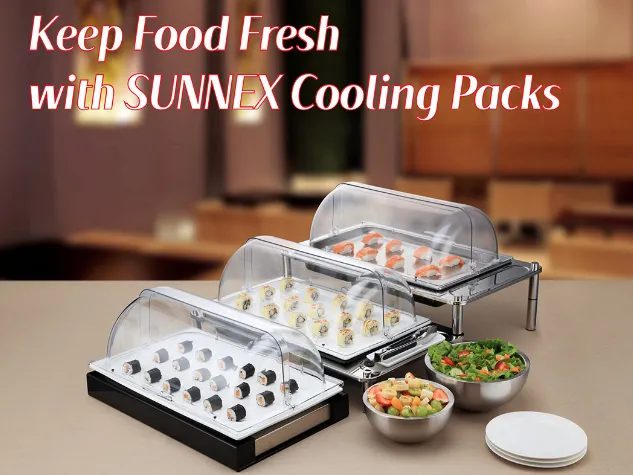 Panatilihing Sariwa ang Pagkain gamit ang SUNNEX Cooling Packs