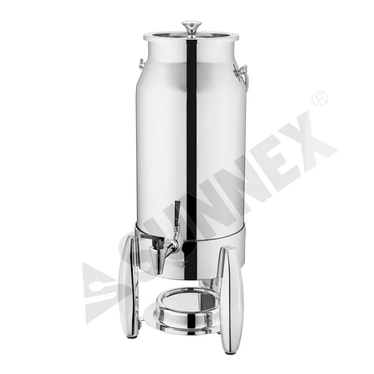 Ice Tube နှင့်အတူ 5Ltr သံမဏိ Milk Dispenser