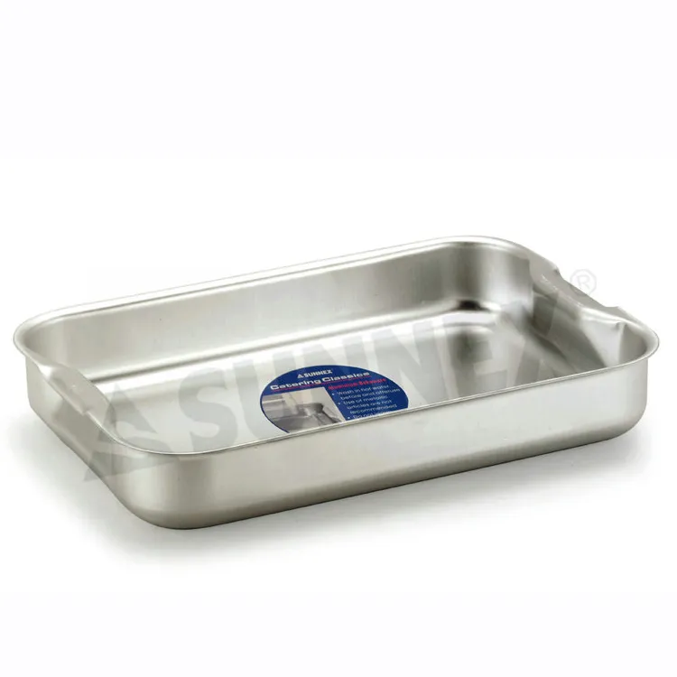 Bakeware per tostatura profonda in alluminio con manici