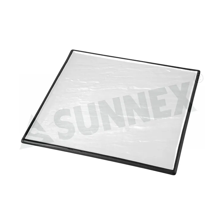 Black Color Porcelain Square Display Dish