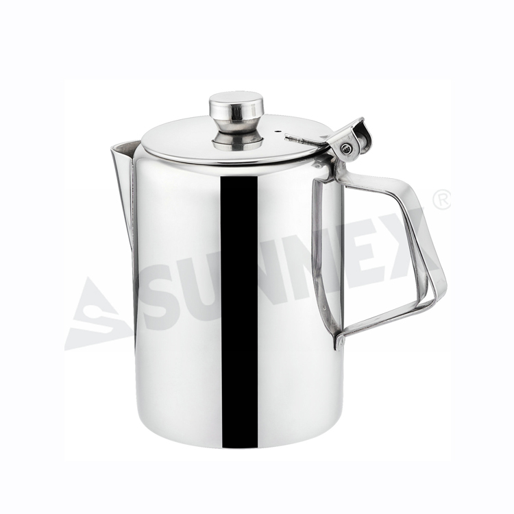 Classic Stainless Steel Coffee Pots With Handle