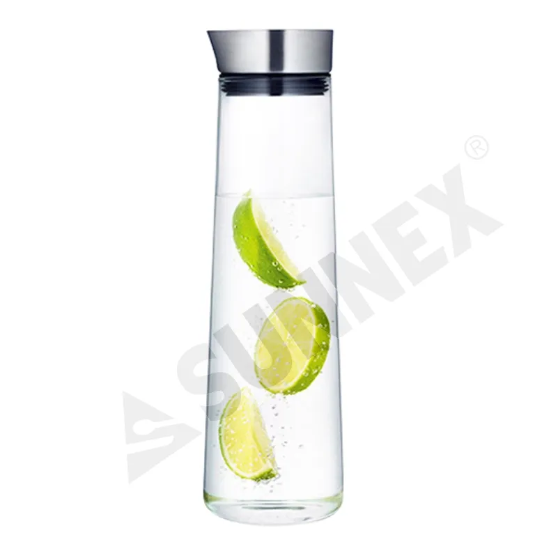 Glass Water Carafe 1.0ltr 1.5ltr