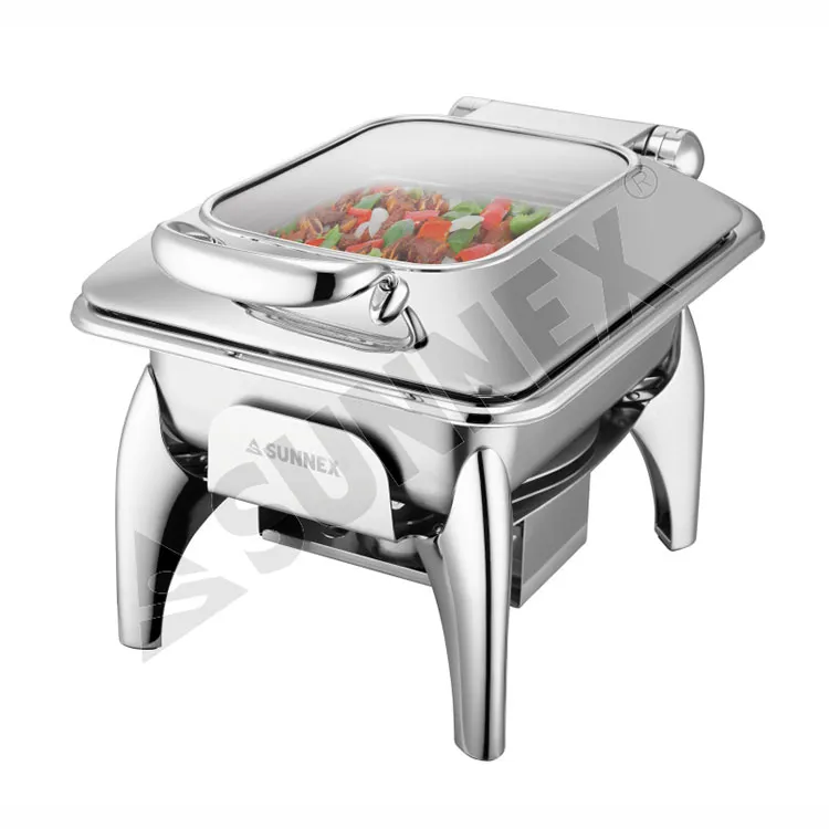 Half Size Stainless Steel Chafer Na May Universal Stand