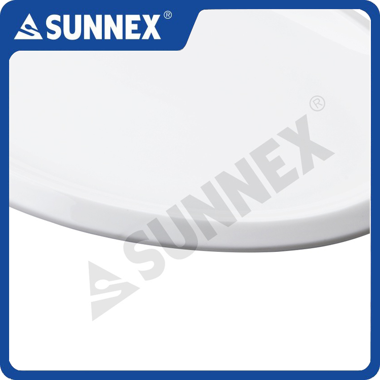 White Color Porcelain Oval Plate
