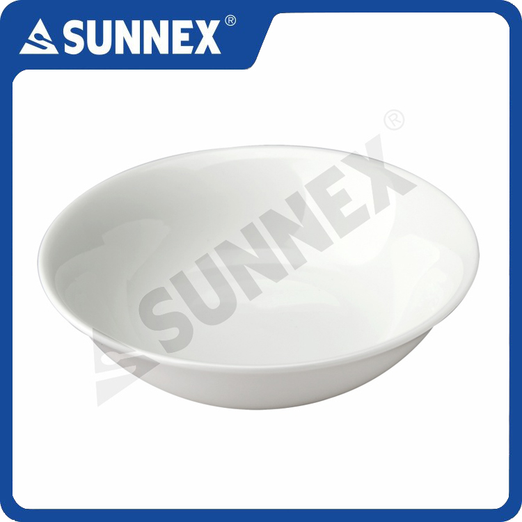 White Color Porcelain Fruit Bowl