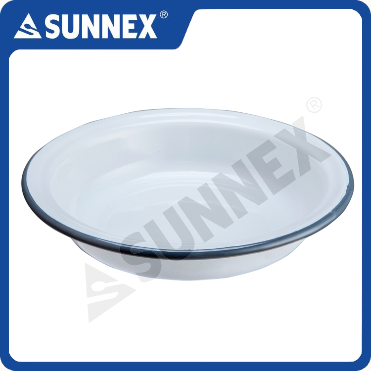 Enamel Coating Pie Dish With Available Colour Age