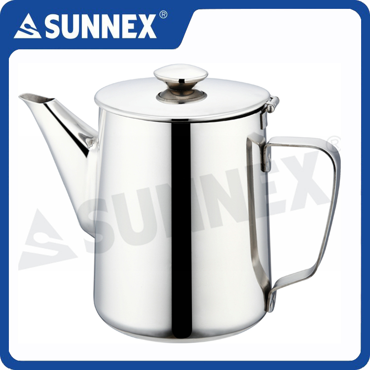 Mga Modernong Stainless Steel Coffee Kettle