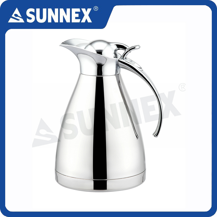Mirror Polished Stainless Steel Vacuum Coffee Pots