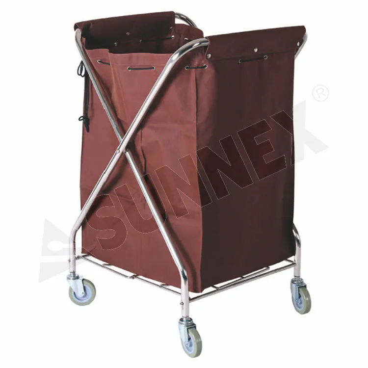 Laundry Folding Trolley na may Oxford Bag