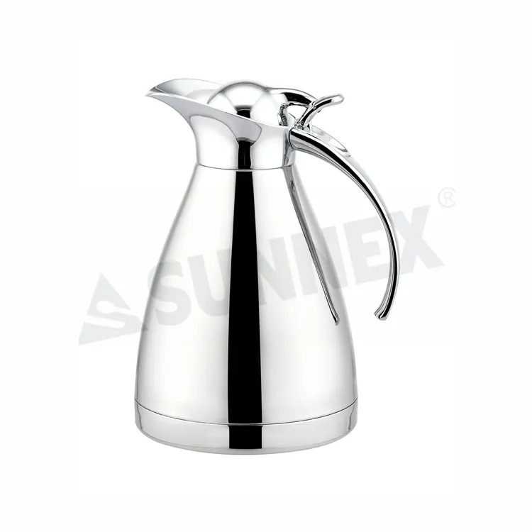 Mirror Polished Hindi kinakalawang na Bakal Vacuum Coffee Pots