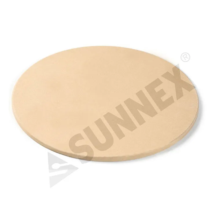 Round Type Baking Stones Beige