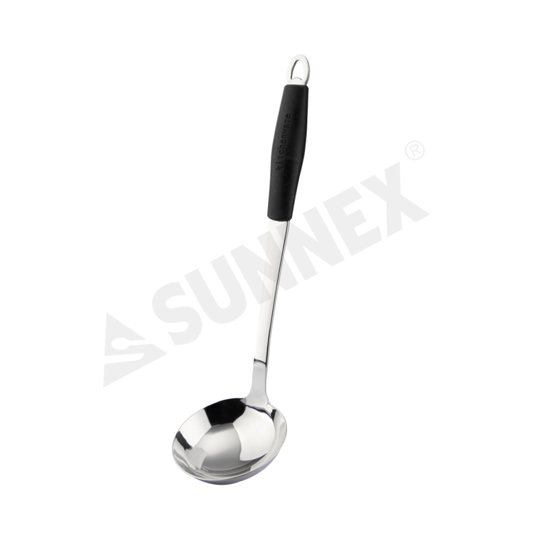 Soup Ladle With Silicone Handle