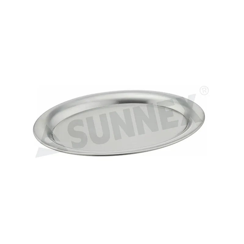 Stainless Steel Oval Trays Pan