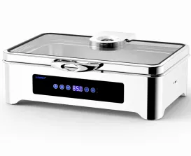 Stainless Steel 1/1 Electric Waterless Chafer