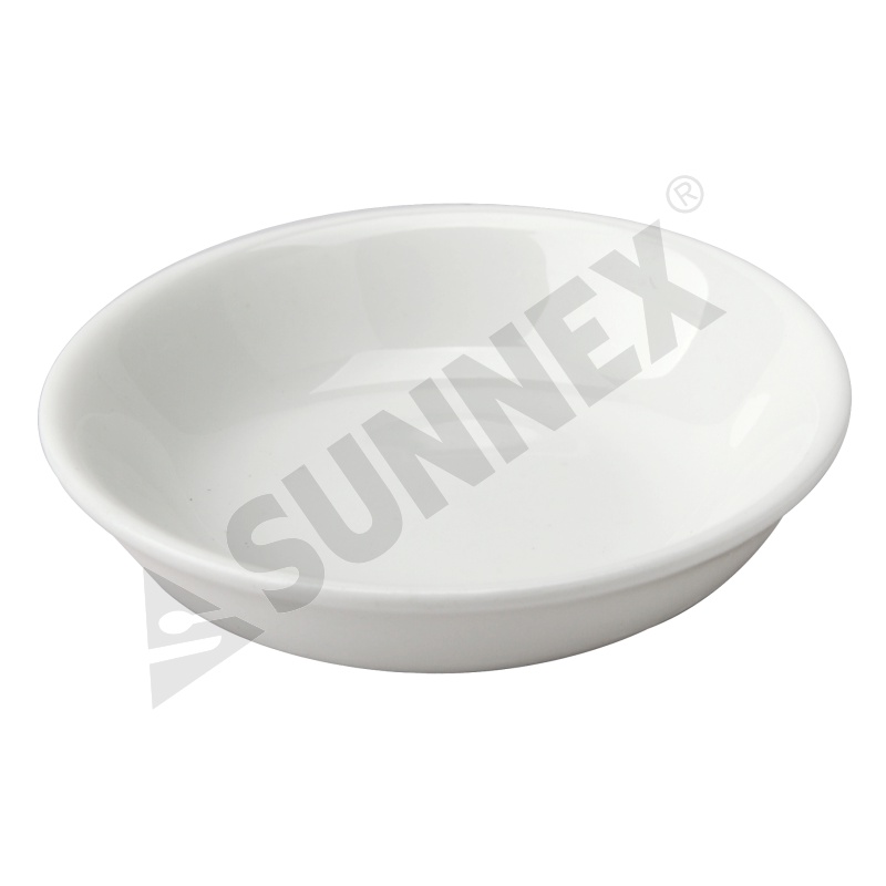 White Color Porcelain Dips Dish