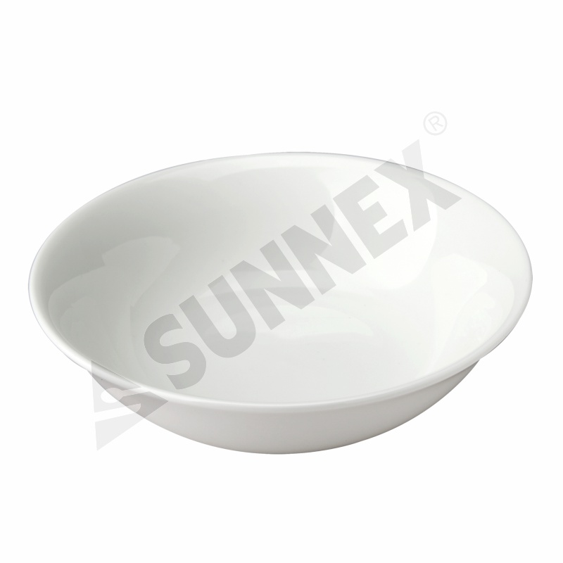 White Color Porcelain Fruit Bowl