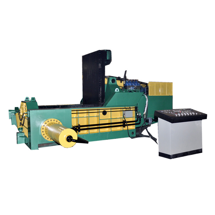 315T Side Push Out Copper Scrap Baler Machine With Remote Control