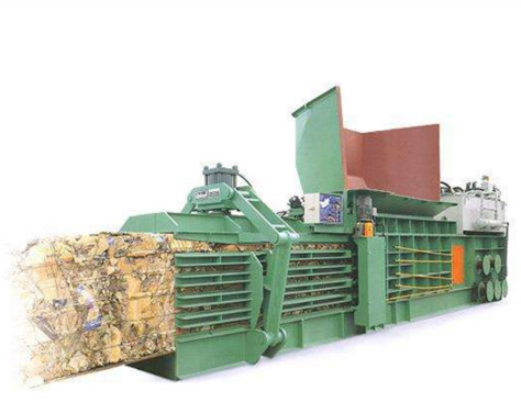 Automatic waste paper baler
