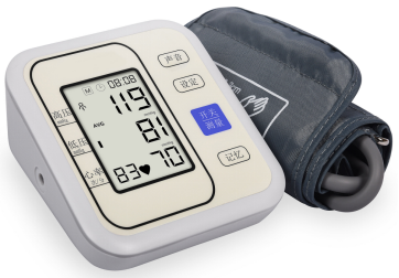 What are the precautions for the wrist of the Omron digital blood pressure monitor?